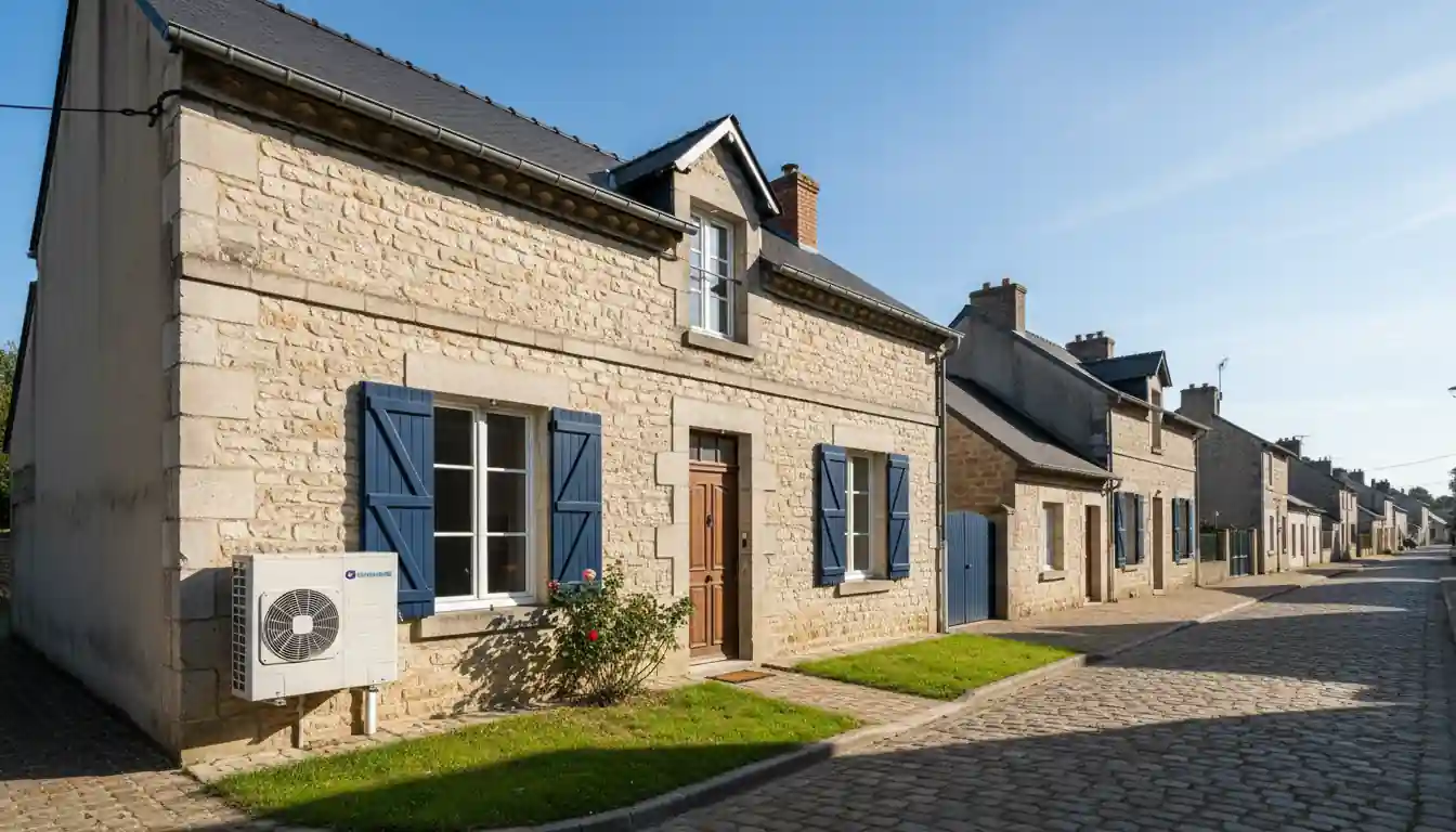 Installation de Pompe à Chaleur à Cité Sainte-Barbe